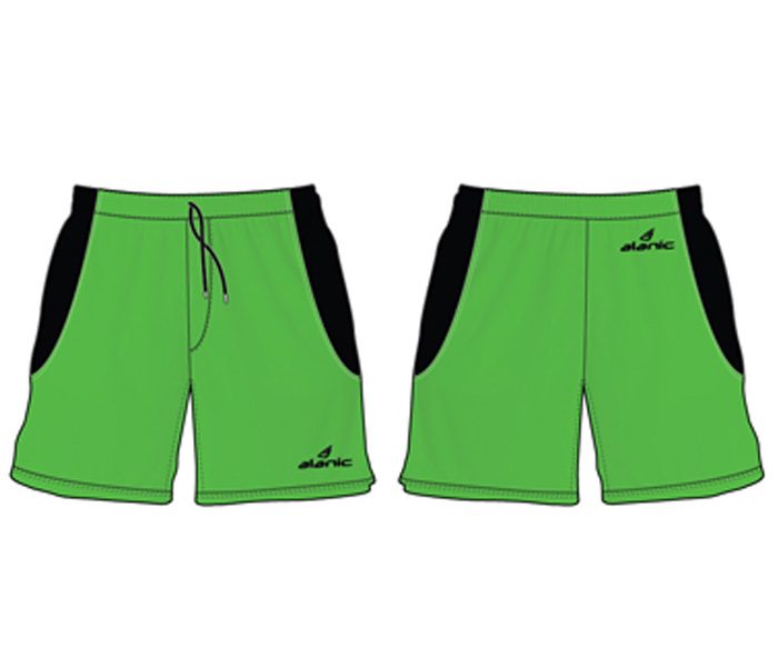 Wholesale Striking Green Hockey Shorts