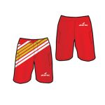 Bright Red Beach Shorts For Men in UK and Australia