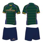 Green and Blue Rugby Set in UK and Australia