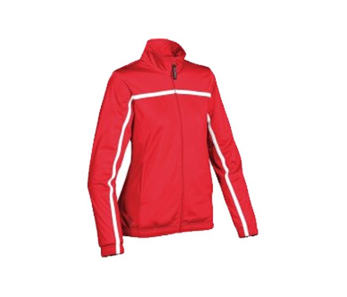 Red and White Stripe Athletic Jacket Manufacturer in USA, Australia ...