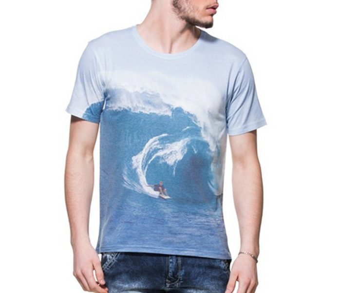Waves Sublimation Tee Manufacturer in USA, Australia, Canada, UAE and ...