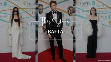 The Black And White Fashion Trend Rules The Red Carpet This Bafta 2023