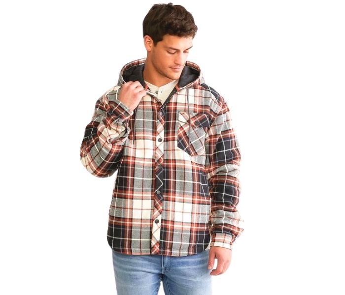 mens flannel hoodie exporter