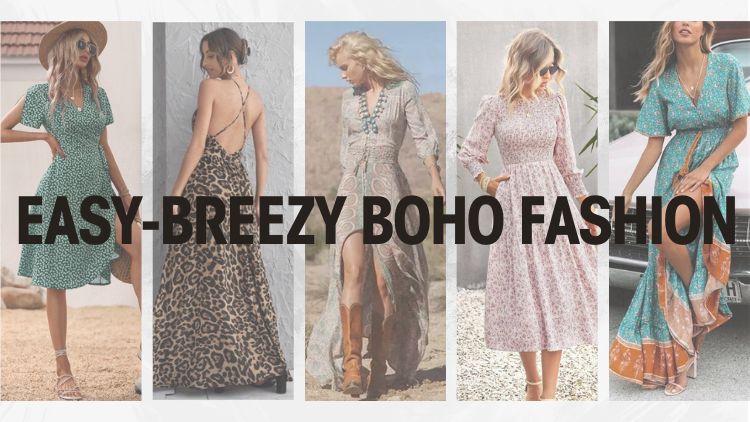 kinds of boho fashion